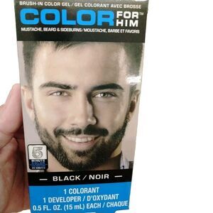 ✅ Color Him Beard Color: Suitable for Mustaches, Beards, and Sideburns